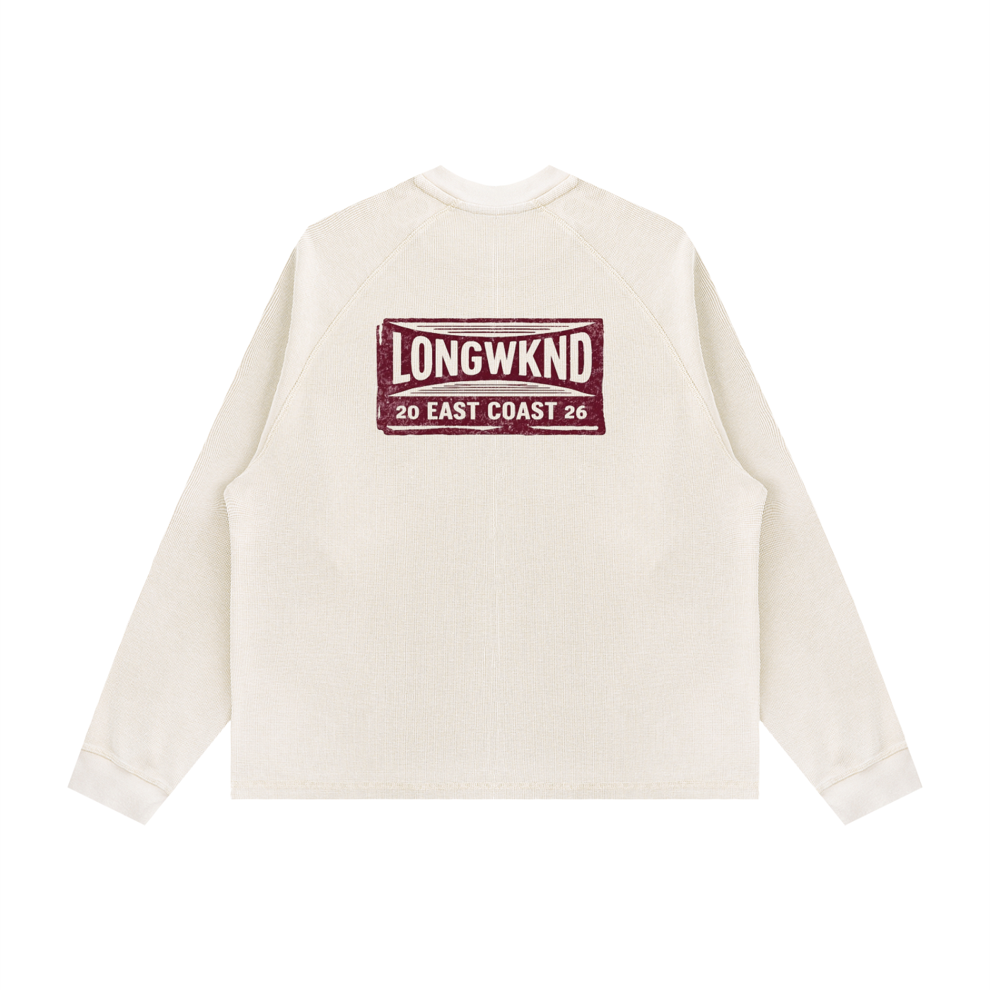 Vintage Wash Boxy  Waffle T-Shirt