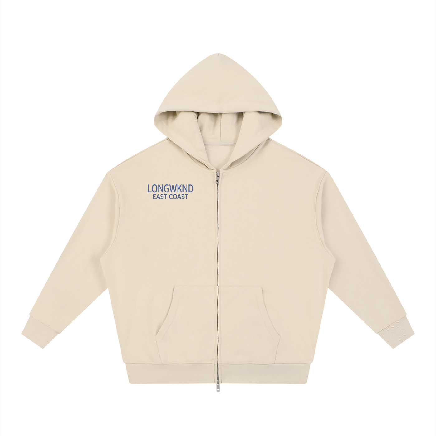 Loose Bikini Zip-up Hoodie