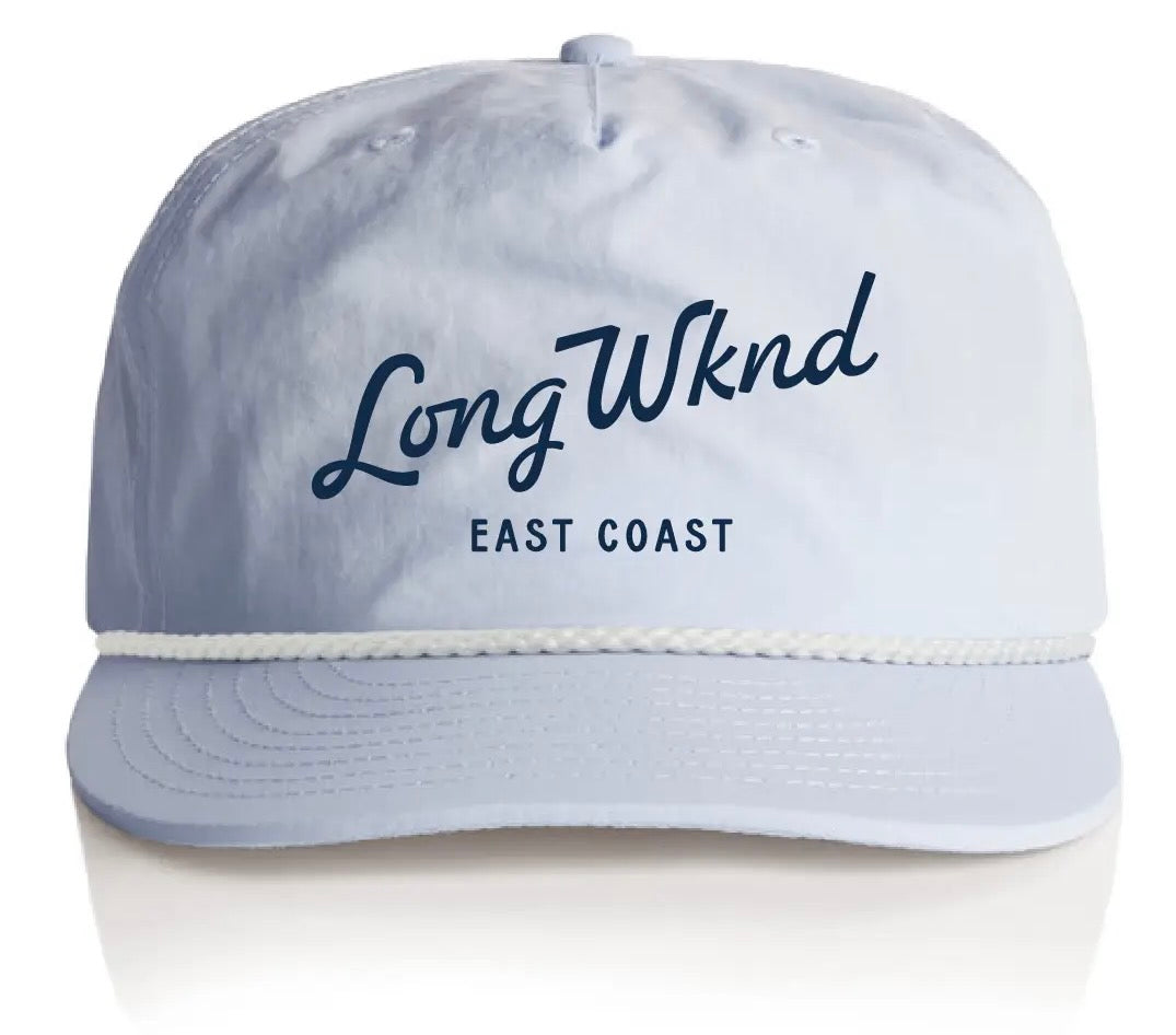 Waterproof Carolina Blue Rope Hat