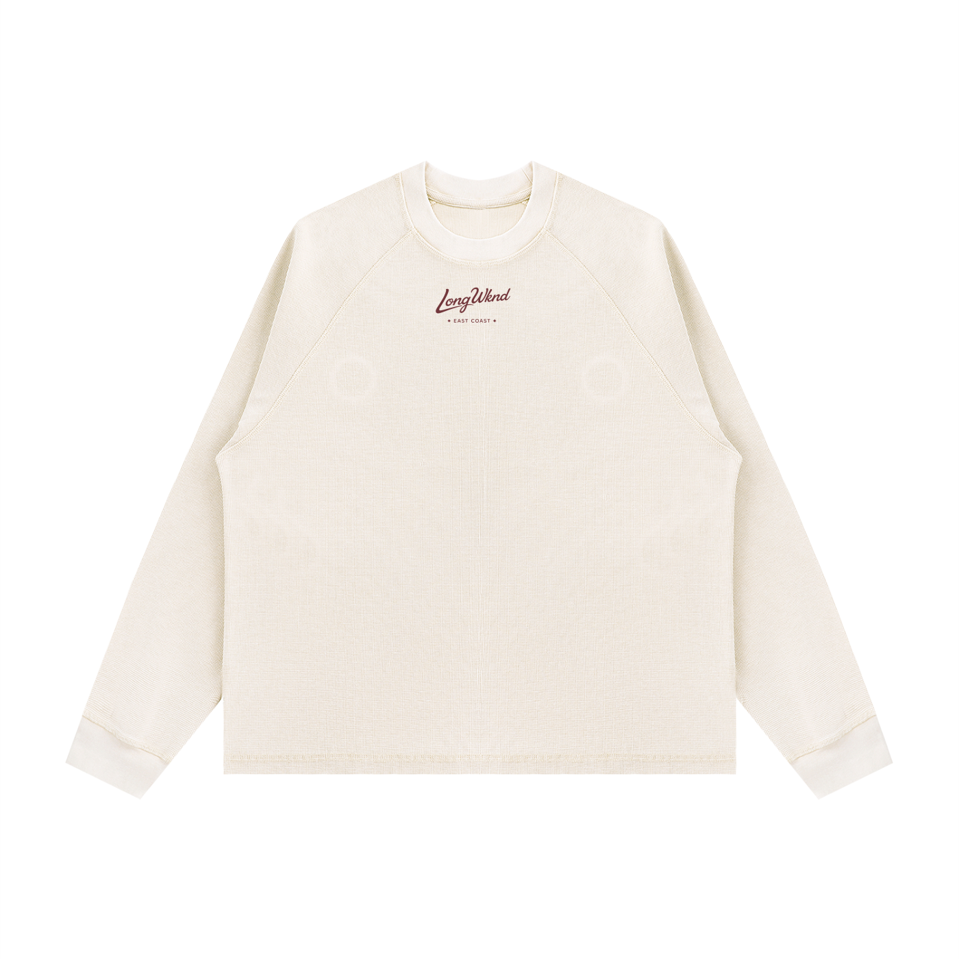 Vintage Wash Boxy  Waffle T-Shirt