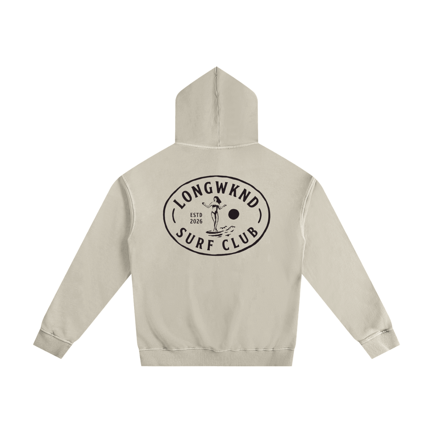Vintage Washed Surf Hoodie